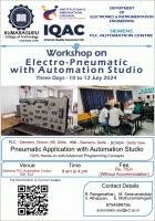 Workshop on Electro Pneumatic with Automation Studio 2024 Workshop Poster